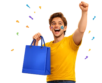 Celebrating a prize win